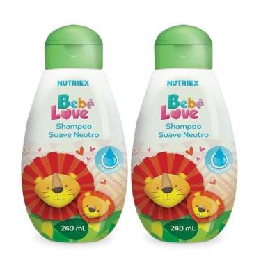 Imagem de Kit 2 Shampoo Para Bebes Suave Bebe Love Neutro 240ML