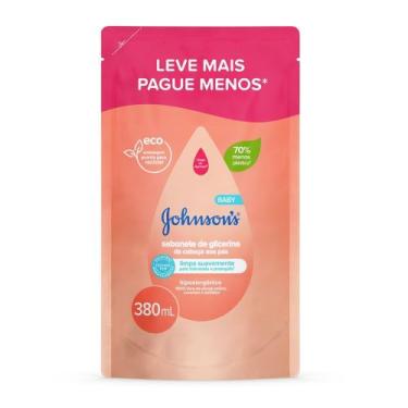 Imagem de Sabonete Líquido Refil Johnson's Baby Cabeça aos Pés 380ml