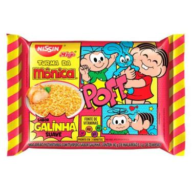 Imagem de Macarrão Instantâneo Turma da Mônica Sabor Galinha Nissin 85g