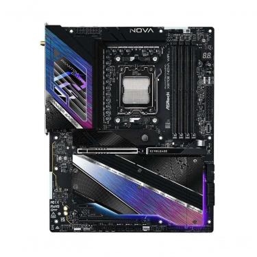 Imagem de Placa Mãe Asrock X870E NOVA WIFI AM5 DDR5 8200MHz Wi-Fi 7 USB4 5G LAN Bluetooth 5.4 Preto