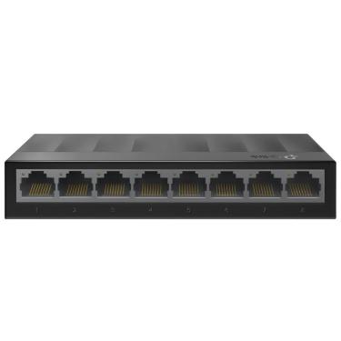 Imagem de Switch TP-Link LS1008G 8 Portas 10-100-1000MBPS com Desempenho Estável e Conexão Rápida Preto