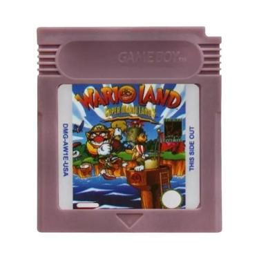 Imagem de Cartucho De Jogo GBC De 16 Bits Wario Land Donkey Kong Yoshi Mario Par