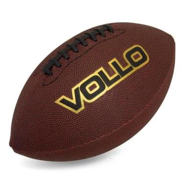 Imagem de Bola de Futebol Americano Tamanho Oficial Marrom Vollo VF001