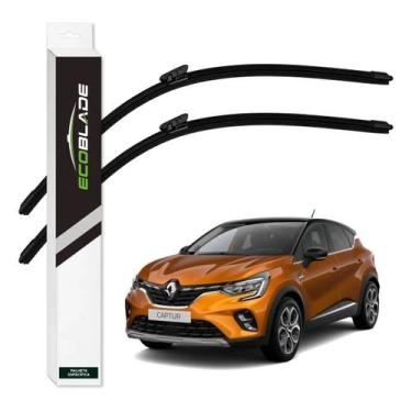 Imagem de Par Palhetas Limpador Parabrisa Ecoblade Captur 2017 A 2023