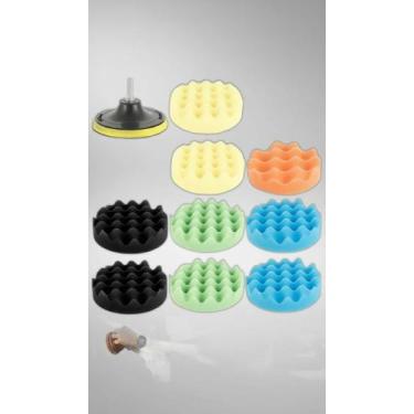 Imagem de Kit 7 Almofadas Polimento 125mm para Politriz - Congratulations Store