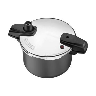 Imagem de Panela de Pressão Arizona Induction Alumínio Revestimento Interno Externo Antiaderente Starflon Max 4,5L Tramontina