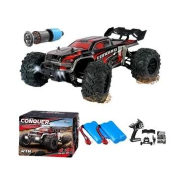Imagem de Carro RC 4x4 De Alta Velocidade 1:16 80KM/H Brushless 50KM/H Brushed O