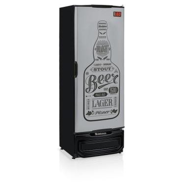 Imagem de Refrigerador Vertical Cervejeira 410L Porta Cega 220V Tipo Inox Gelopar