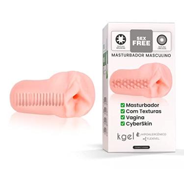 Imagem de Masturbador Sex Free Vagina Cyber Skin com textura em circulos - Sexshop
