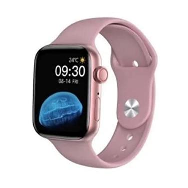 Imagem de Smartwatch S8 Relógio Inteligente Conexão Celular Bluetooth ROSA