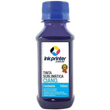 Imagem de Tinta Sublimática Inkprinter Ciano Para Sublimação (100ml)