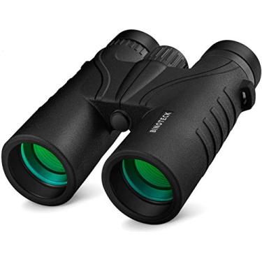 Imagem de Binóculo Binoteck 10 x 42 para adultos – Binóculos profissionais de alta definição para BAK4 Prism para observação de pássaros, caça, viagens, esportes, ópera, concerto, com bolsa de transporte (1,0 lbs)