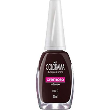 Imagem de Colorama Esmalte Cremoso Café Sm Unit
