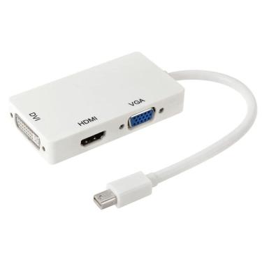 Imagem de Cabo Adaptador Mini Display Port Thunderbol Hdmi Dvi Vga