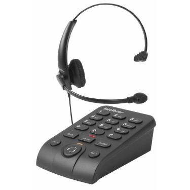 Imagem de Telefone Headset Hsb 50 Intelbras para Operadores de Telemarketing, Área Comercial e Atendimento Ao Cliente