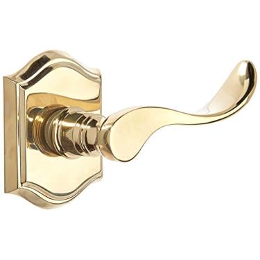 Imagem de Baldwin PSCURTAR003 Curva de passagem de reserva com arco tradicional rosa em acabamento de latão vitalício