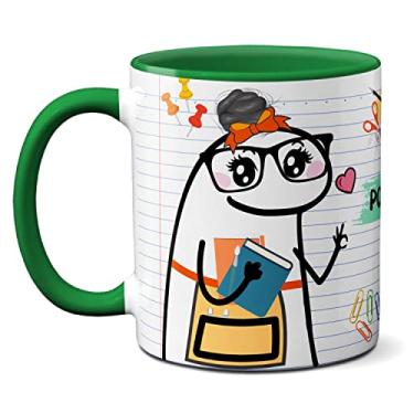 Imagem de Caneca Professora De Português Tem Que Prestar Atenção (Verde)