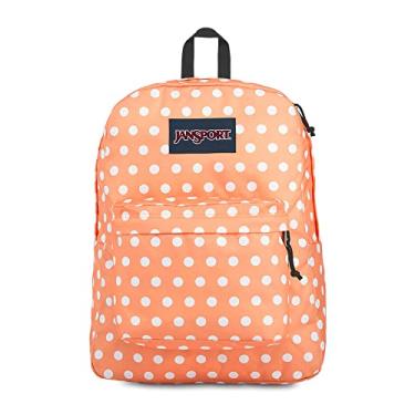 Imagem de Mochila Superbreak Jansport, Unissex, Creamsicle Polka Dot, Tamanho Único