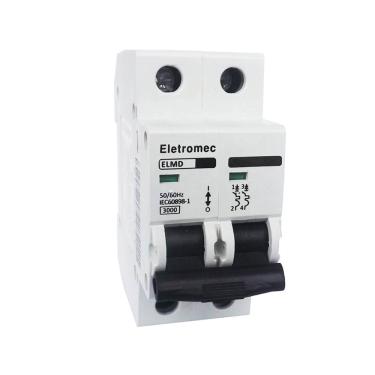 Imagem de Disjuntor C Bipolar Elmd-2c70 70a - Eletromec