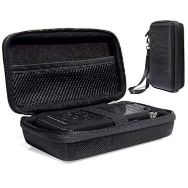 Imagem de Estojo de gravador portátil profissional para Tascam DR-05, DR-40, DR-100MKII gravador de música com cabo de bolso de malha, protetor de para-brisas para microfone externo, alça elástica, capa rígida forte e leve