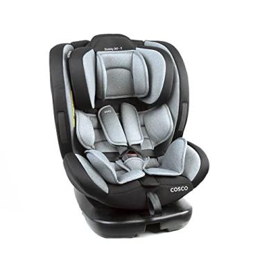 Imagem de Cosco Kids, Cadeirinha Evolutty 360 X, 0 a 36kg, com Giro 360º e Isofix, Cinza Mescla