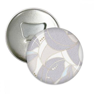 Imagem de Cor clara Desenho Arte Abridor de Garrafas Imã de Geladeira Emblema Multifuncional