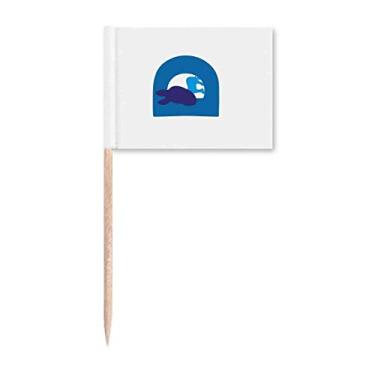 Imagem de USA Democrats Individual, Joseph Burro, Bandeiras de Palito de Dente, Topo de Decoração de Festa