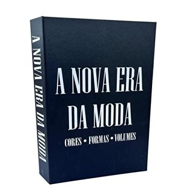 Imagem de Decoração sala quarto livro caixa fake a nova era da moda