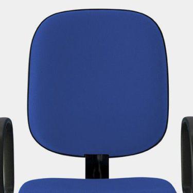 Imagem de Cadeira Diretor Turim Giratória Relax Com Braços Azul - Flex Cadeiras
