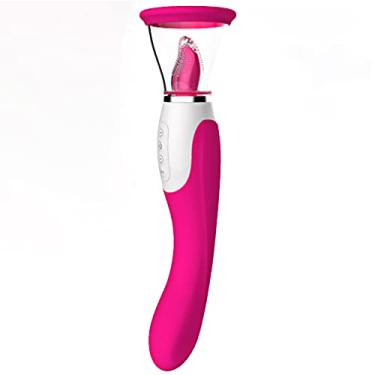 Imagem de Vibrador Sugador com Língua de Modos de Vibração Sucção e Lambida AB6