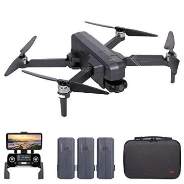 Imagem de Drone, F11 4K PRO RC Drone com câmera 4K Gimbal de 2 eixos Motor sem escova 5G Wifi FPV GPS Quadcóptero Ponto de interesse Ponto de interesse Voo 1500m Distância de controle 26mins Tempo de voo com