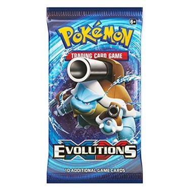 Imagem de Pokemon TCG: XY Evolutions, A Booster Pack Containing 10 Cards Per Pack with Over 100 New Cards to Collect
