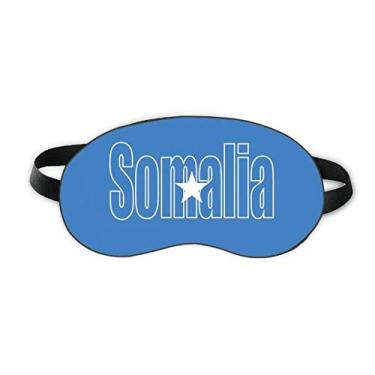 Imagem de Somalia Country Flag Name Sleep Eye Shield Soft Night Blinfold Shade Cover