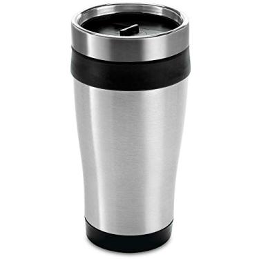 Imagem de Copo Inox com Tampa 420 ml TopGet Preto