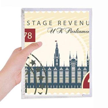 Imagem de Carimbo do Parlamento de Londres, Inglaterra, Grã-Bretanha, Reino Unido, Caderno de folhas soltas