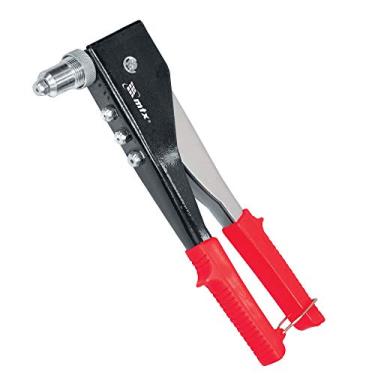 Imagem de MTX Rebitador Manual Tipo Alicate 250 mm – Cabeça Ajustável 0–90° para Rebites em Ângulos Difíceis