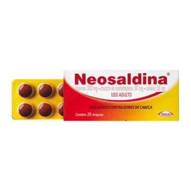 Imagem de Neosaldina 20 comprimidos TAKEDA
