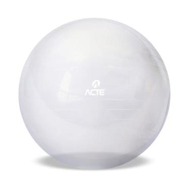 Imagem de Bola Suíça Para Pilates 65Cm Crystal T9-Transparente - Acte Sports