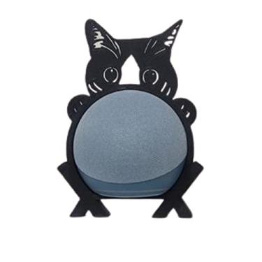 Imagem de Suporte de Alexa para Echo Dot 4 e Dot 5 "Gato" Modelo 1