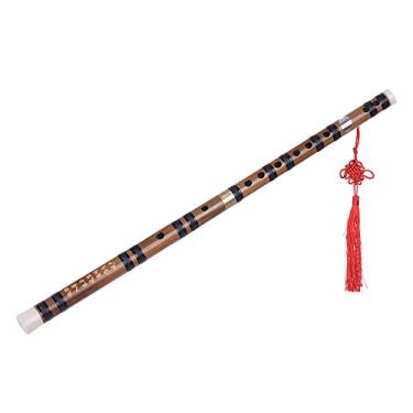 Imagem de Chusui Conectável Handmade Bitter flauta de bambu/Dizi Tradicional Chinesa Musical instrumento de sopros em E-chave para Estudo Nível Iniciante