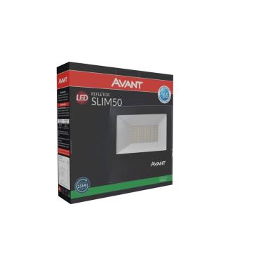 Imagem de Refletor Led Avant Slim 50W Luz Verde Bivolt