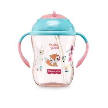 Imagem de Copo de Treinamento com Canudo First Moments Lemonade Fisher Price BB1017-Feminino