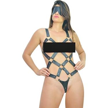Imagem de Arreio Feminino Body Treliça Sex Night inNamorata Love Itens
