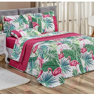 Imagem de Cobre Leito Naturale Solteiro Flamingo 02 Peças