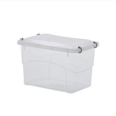 Imagem de Paramount Caixa Organizadora Pratic Box 5 Litros - Arte Deco - 27cm x 18cm x 17cm - 5 Litros - 2 Compartimentos