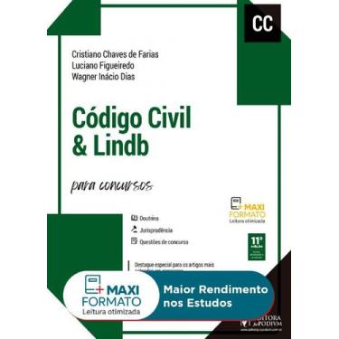 Imagem de Código Civil E Lindb Comentados Para Concursos - 11ª Edição (2023) - J