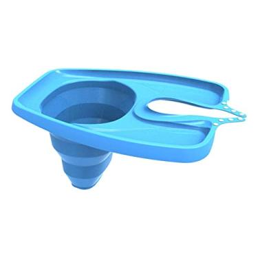 Imagem de Generic Bandeja de lavatório de cabelo, dobrável leve ergonomia profissional TPE travesseiro de lavagem de pia para salão de beleza em casa salão de beleza