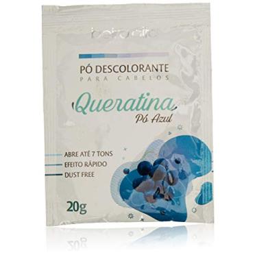 Imagem de Beira Alta Pó Azul Descolorante para Cabelos Queratina, 20g