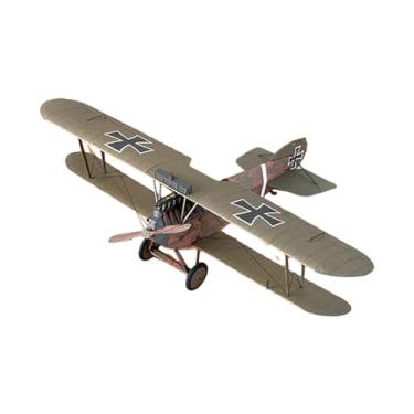 Imagem de predolo 1:33 modelo de lutador Diecast D II, kits de modelo de avião de papel, decoração de mesa, faça você mesmo para prateleira, ornamento