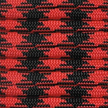 Imagem de Pulseira de sobrevivência de paraquedista 3 em 1 com fivela e bússola de emergência – Disponível em uma variedade de cores e tamanhos de pulso de 7, 8, 9 polegadas (Viúva Negra, 22,8 cm)